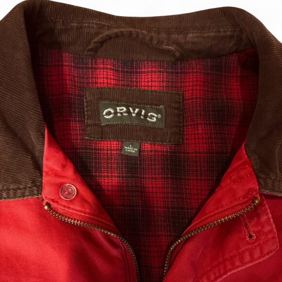 Vintage red orvis barn jacket - Picture 2 of 4